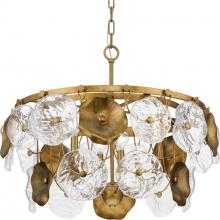 Progress P400364-204 - Loretta Collection Six-Light Gold Ombre Transitional Chandelier