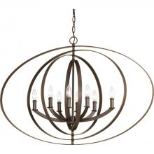 Progress P3791-20 - Equinox Collection Eight-Light Oval Pendant