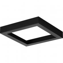 Progress P860053-031 - Everlume Collection Black 7" Edgelit Square Trim Ring