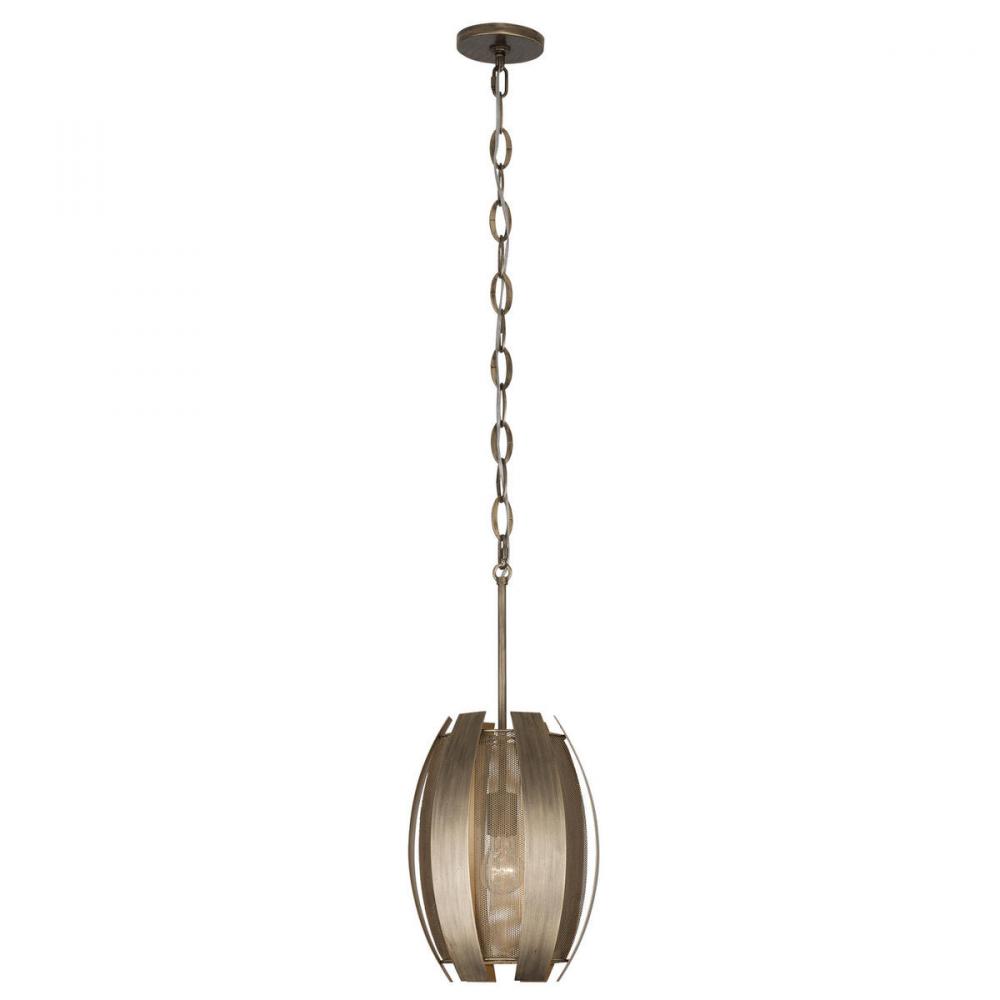 Sawyers Bar 1-Lt Pendant - Havana Gold