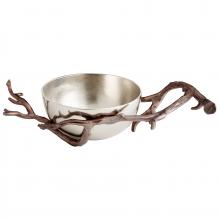 Cyan Designs 09823 - Bough Bowl|Nickel& Bronze