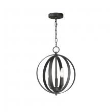 Maxim 10030BK - 3 Light Pendant Chandelier Black