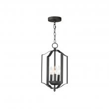 Maxim 10035BK - 3 Light Pendant Light-Black