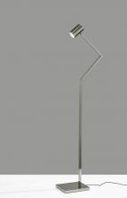 Adesso 10036312PN - Turrell Task Floor Lamp