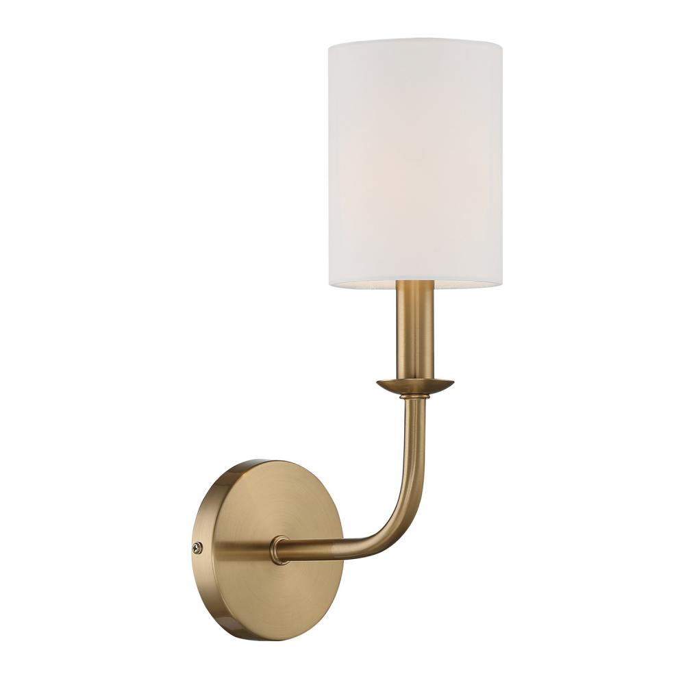 Bailey 1 Light Aged Brass Sconce