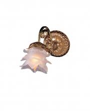 Crystorama 461-OB-L - Crystorama 1 Light Brass Sconce I