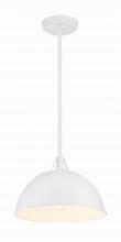 Crystorama SOT-18013-WH - Soto 1 Light White Mini Pendant