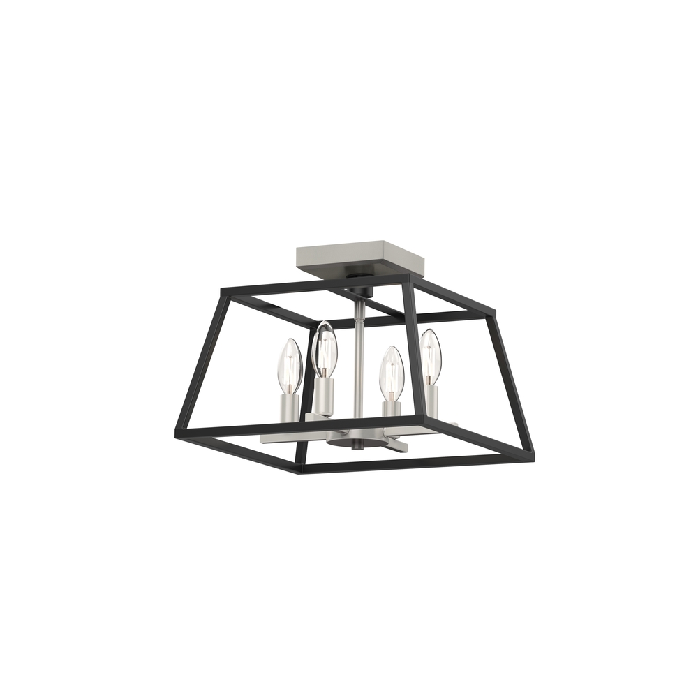 Laurentian 4 Light Semi-Flush Mount