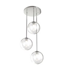 DVI DVP27053CH-CL - Courcelette 3 Light Cluster Pendant