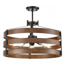 DVI DVP41808GR+IW - Fort Garry 5 Light Pendant