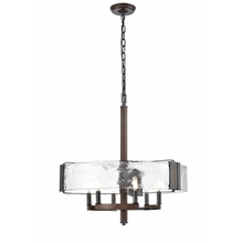 DVI DVP42926GR+IW-ARW - Georgian Bay 6 Light Chandelier