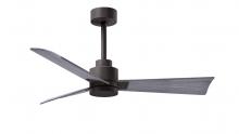 Matthews Fan Company AK-TB-BW-42 - Alessandra 3-blade transitional ceiling fan in textured bronze finish with barnwood blades. Optimi