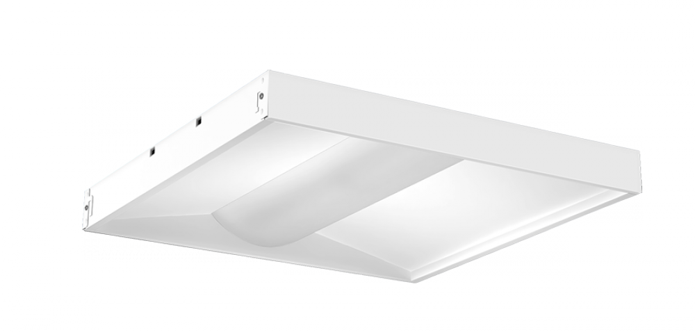 SWISH2X2 39/29/19W 3500K/4000K/5000K 120-277V LC CONTROL