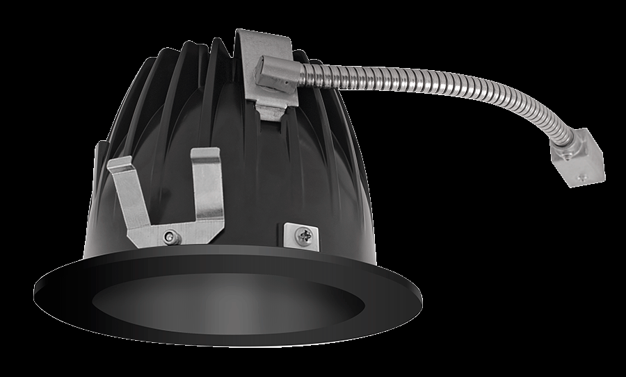 RECESSED DOWNLIGHTS 12 LUMENS NDLED4RD 4 INCH ROUND UNIVERSAL DIMMING 80 DEGREE BEAM SPREAD 4000K