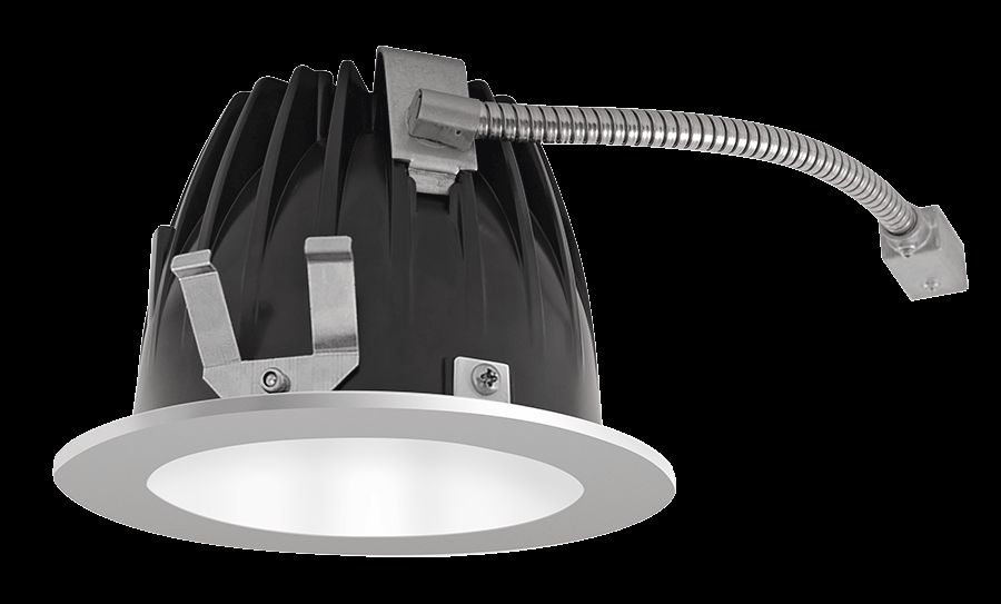 RECESSED DOWNLIGHTS 20 LUMENS NDLED6RD 6 INCH ROUND UNIVERSAL DIMMING 80 DEGREE BEAM SPREAD 3500K