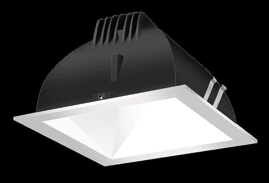 RECESSED DOWNLIGHTS 20 LUMENS NDLED6SD 6 INCH SQUARE UNIVERSAL DIMMING 50 DEGREE BEAM SPREAD 2700K