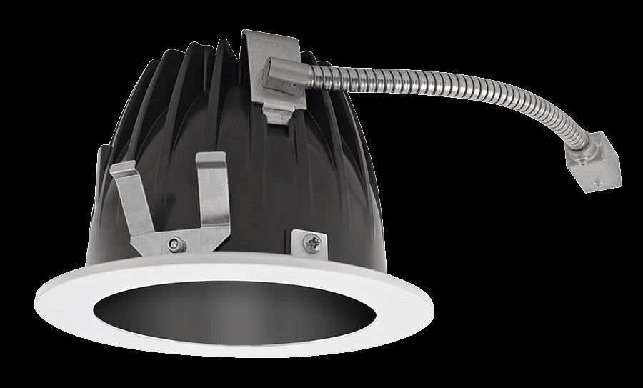 RECESSED DOWNLIGHTS 12 LUMENS NDLED4RD 4 INCH ROUND UNIVERSAL DIMMING 80 DEGREE BEAM SPREAD 3500K