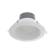 RAB Lighting CR8HO/LCB - CDL 8" ROUND 25/29/33W 2400/2700/3000LM 90CRI 4CCT 120-277V 0-10V DIM WHITE SMOOTH W/LCB