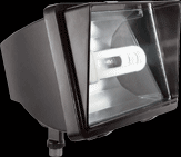 RAB Lighting FF42QT/PC - FLOODLIGHTS 3200 LUMENS FUTURE FLOOD 42W CFL QT LAMP 120V PHOTOCELL BRONZE