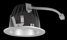 RAB Lighting NDLED6RD-50NHC-M-S - RECESSED DOWNLIGHTS 20 LUMENS NDLED6RD 6 INCH ROUND UNIVERSAL DIMMING 50 DEGREE BEAM SPREAD 4000K