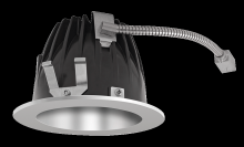 RAB Lighting NDLED4RD-80YNHC-S-S - RECESSED DOWNLIGHTS 12 LUMENS NDLED4RD 4 INCH ROUND UNIVERSAL DIMMING 80 DEGREE BEAM SPREAD 3500K