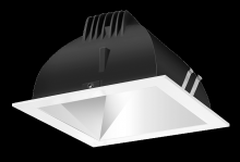 RAB Lighting NDLED6SD-50Y-M-W - RECESSED DOWNLIGHTS 20 LUMENS NDLED6SD 6 INCH SQUARE UNIVERSAL DIMMING 50 DEGREE BEAM SPREAD 3000K