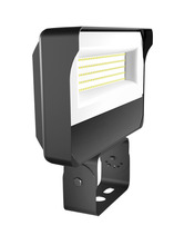 RAB Lighting X34-100LT-830/U - Floodlights, 11153 lumens, X34, 87W,  trunnion mount, 80cCRI 3000K, bronze, 120-277V, 0-10V dimmin