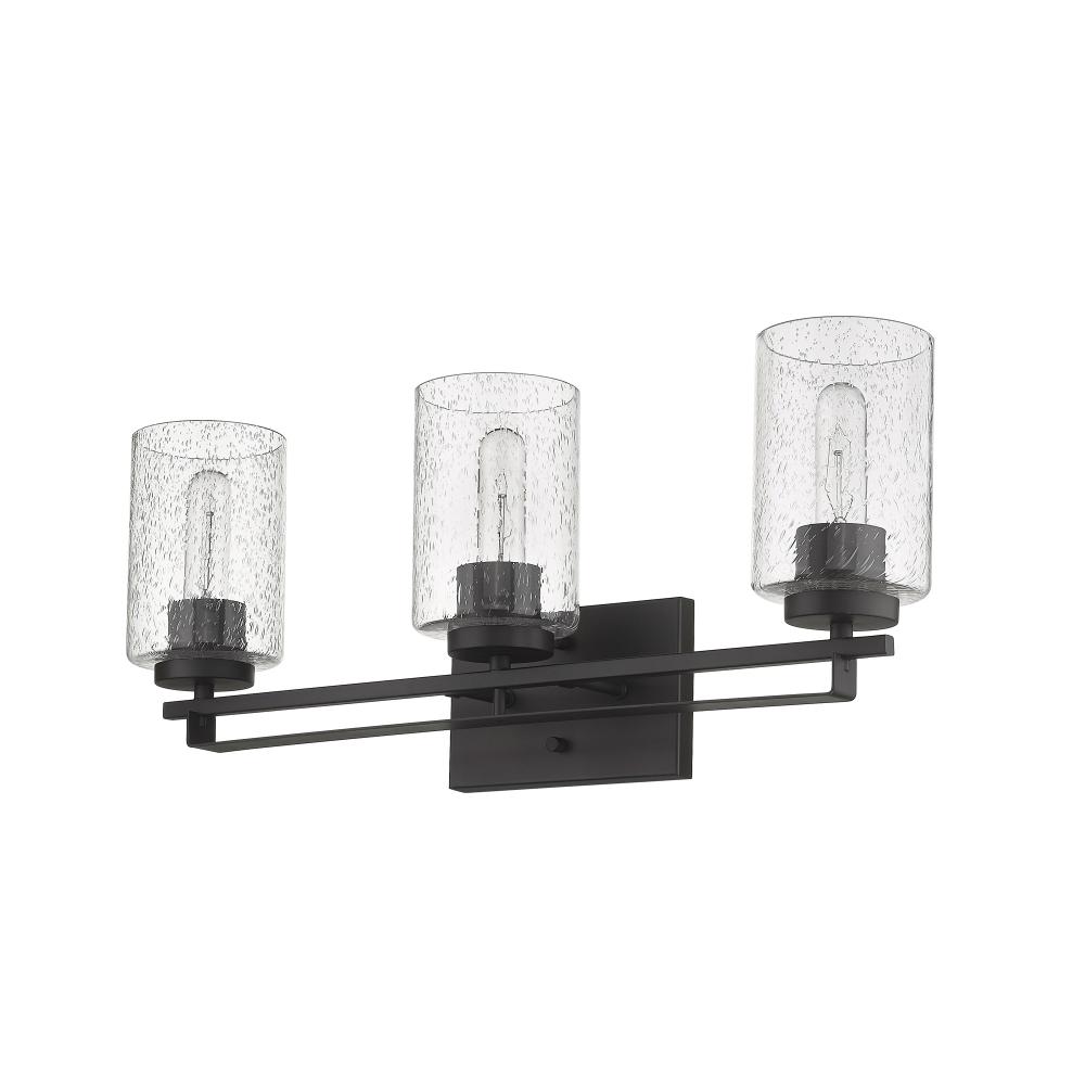 3-Light Oil-Rubbed Bronze Sconce