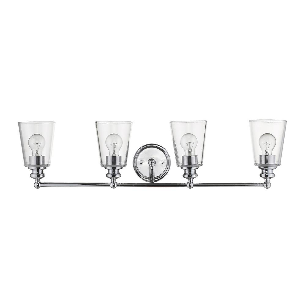 Ceil 4-Light Chrome Vanity