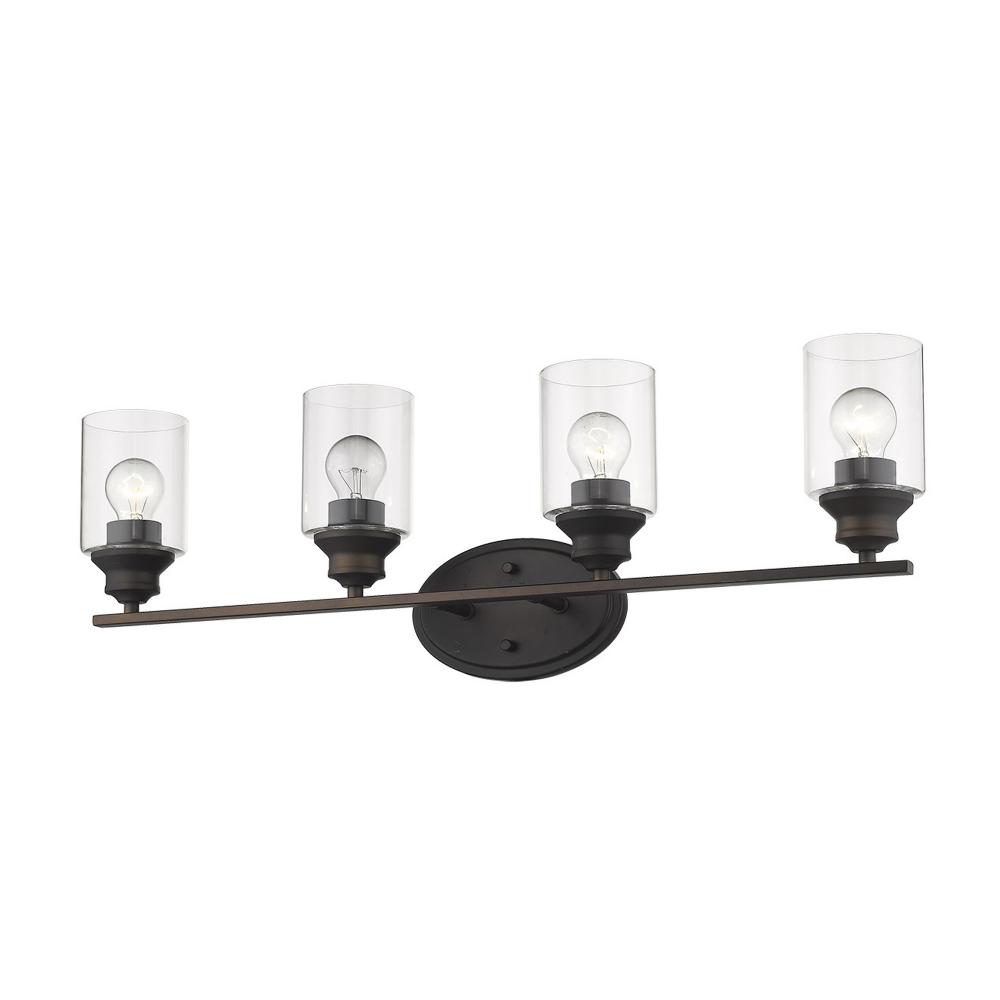 Gemma 4-Light Oil-Rubbed Bronze Vanity