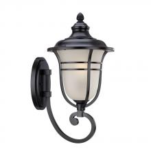 Acclaim Lighting 3671BK - Montclair 1-Light Matte Black Wall Light