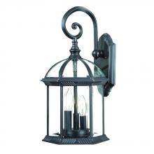 Acclaim Lighting 5273BK - Dover Collection Wall-Mount 3-Light Outdoor Matte Black Light Fixture