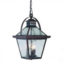 Acclaim Lighting 7676ABZ - Hanging Lantern 3-Light Outdoor Architectural Bronze Light Fixture