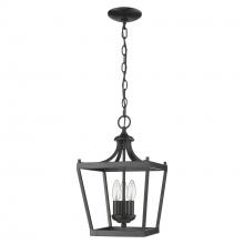 Acclaim Lighting IN11132BK - 3-Light Matte Black Chandelier