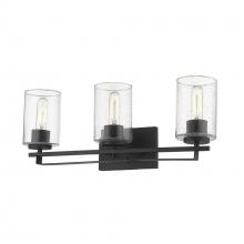 Acclaim Lighting IN41102BK - 3-Light Matte Black Sconce