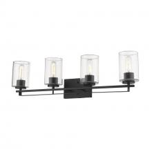 Acclaim Lighting IN41103BK - 4-Light Matte Black Sconce