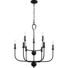 Quoizel BLA5027MBK - Blanche Chandelier