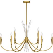 Quoizel CCY5040BRG - Cecily 9-Light Brushed Gold Chandelier