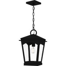 Quoizel HUK1910EK - Huck 1-Light Earth Black Outdoor Hanging Lantern