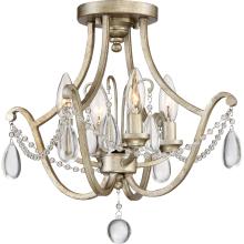 Quoizel REG1716VG - Vintage Gold Semi-Flush Mount