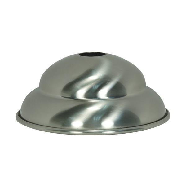 Brushed Nickel Finish w/Matching Screw Collar Loop Diameter 5-1/2" Center Hole 11/16" Height