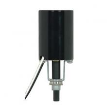 Satco Products Inc. 90/1782 - Bottom Turn Knob; 13" AWM B/W 105C Leads; 2-3/8" Height; 1-1/4" Diameter; 1/2"