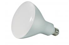 Satco Products Inc. S9637 - 11.5 Watt; LED BR40; 5000K; 103 deg. Beam Angle; Medium base; 120 Volt; dimmable