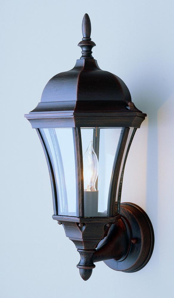 1LT WALL-LANTERN-CLEAR GLASS