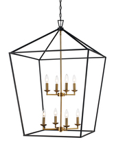 Trans Globe 10265 BK/AG - Lacey 26" Pendant