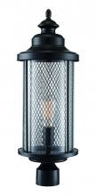 Trans Globe 40743 BK - Stewart 20" Postmount Lantern