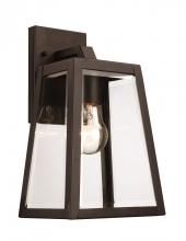 Trans Globe 50211 BK - Obsidian 12" Wall Lantern.