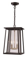 Trans Globe 50763 BK - 2LT OUTD HANG LANTERN BELEN ME