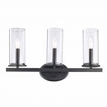 Trans Globe 71733 BK - Meadowlark Vanity Lighting Black