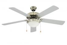 Trans Globe F-1004 BN - 1LT FAN- W/LIGHT KIT GU24-BN-M